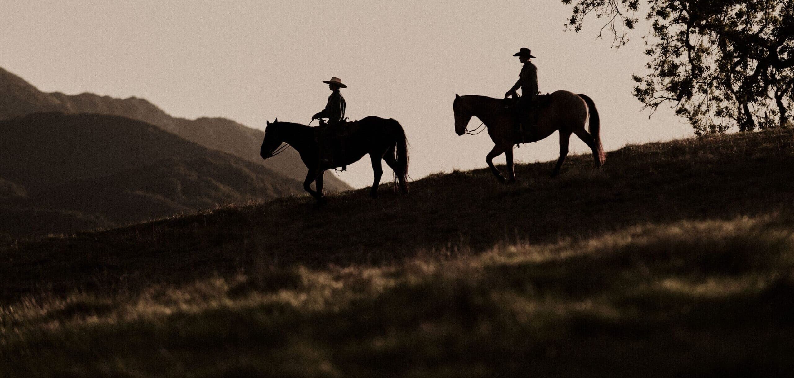 Women riding horses at Alisal Ranch